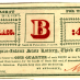 Lottery tickets from the 1820s