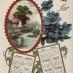 Homemade gift calendars (1910)