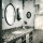 Banner retro bathroom decor (1971)
