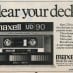 Maxell cassette tape ads (1980s)
