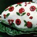 Cold glazed ham with pimento flowers (1965)