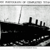 First photograph of completed Titanic (1912)