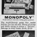 Board games: Risk, Monopoly, Careers & Sorry (1959)