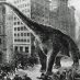 The newly-discovered Gigantosaurus dinosaur (1914)