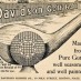 Evolution of golf balls (1905)