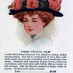 Two charming Montgomery Ward hats (1908)