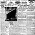 Titanic: New York World front page (1912)