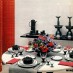 Guide to easy entertaining: Table settings (1958)