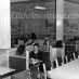 Vintage diner & patrons (1940s)