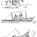 Sketches of the Titanic sinking (1912)