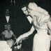 A new dress from a heirloom wedding dress (1950)