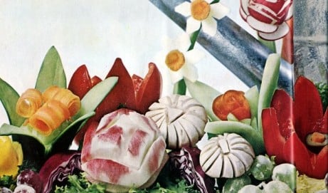 Fancy fruit & veg! Do-it-yourself garnishes (1965)