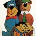 Make Scooby Doo & Flintstones cartoon pillows (1978)