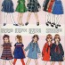 Fashionable dresses for little girls (1967)