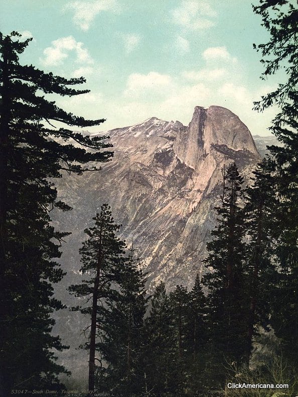 1898-South Dome, Yosemite Valley