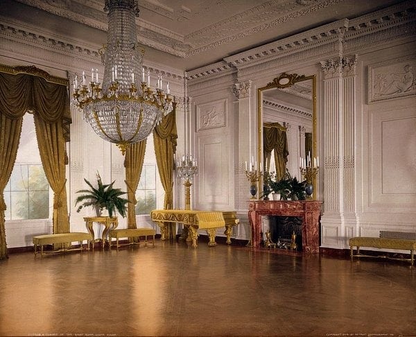 1904-A corner of the East Room, White House