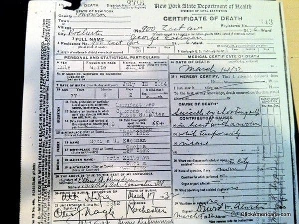 george-eastman-death-certificate