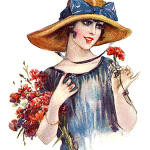 woman-hat-flowers