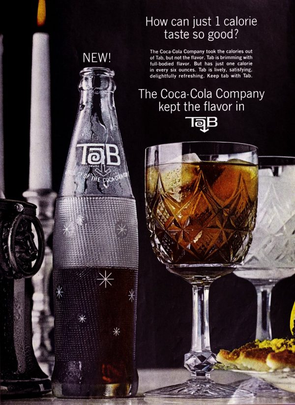 Vintage Tab cola Remember this popular sugarfree diet soda? Click