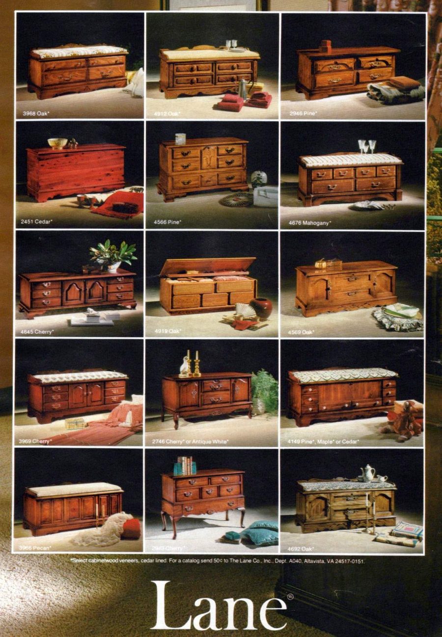 Remember when every girl wanted a Lane hope chest? See 20+ vintage hope