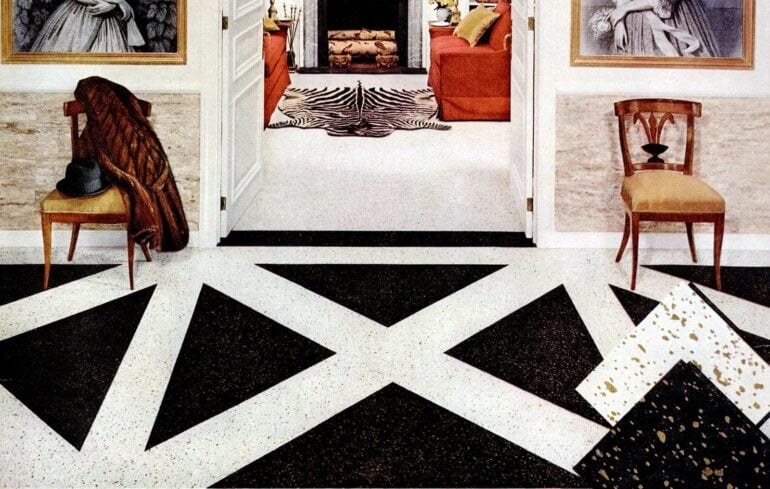 15 Fabulous Examples Of Fun Fashionable Flooring From The Fifties 15 Fabulous Examples Of Fun Fashionable Flooring From The Fifties