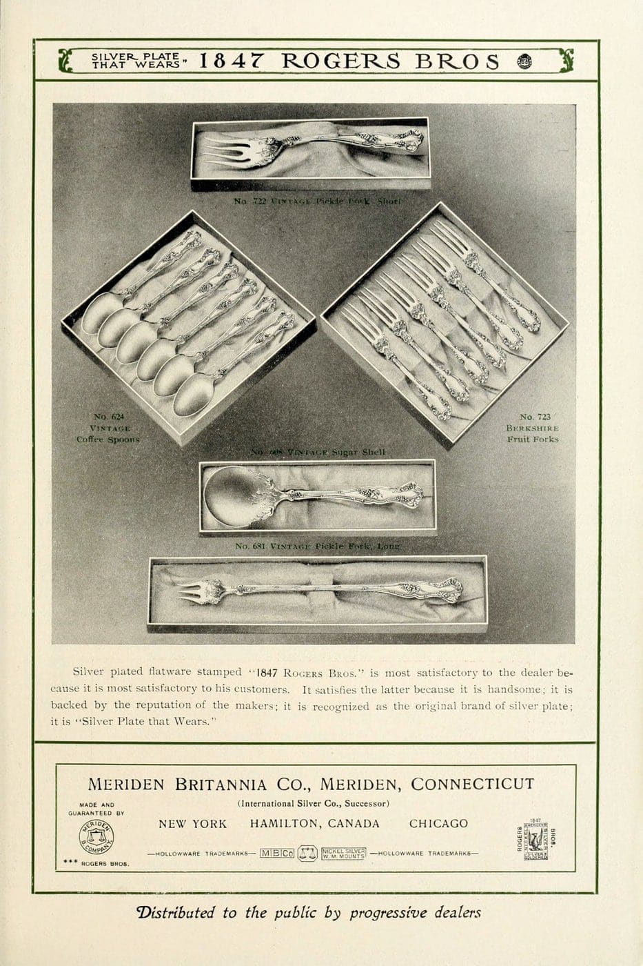 1847 Rogers Bros silver pieces (14)