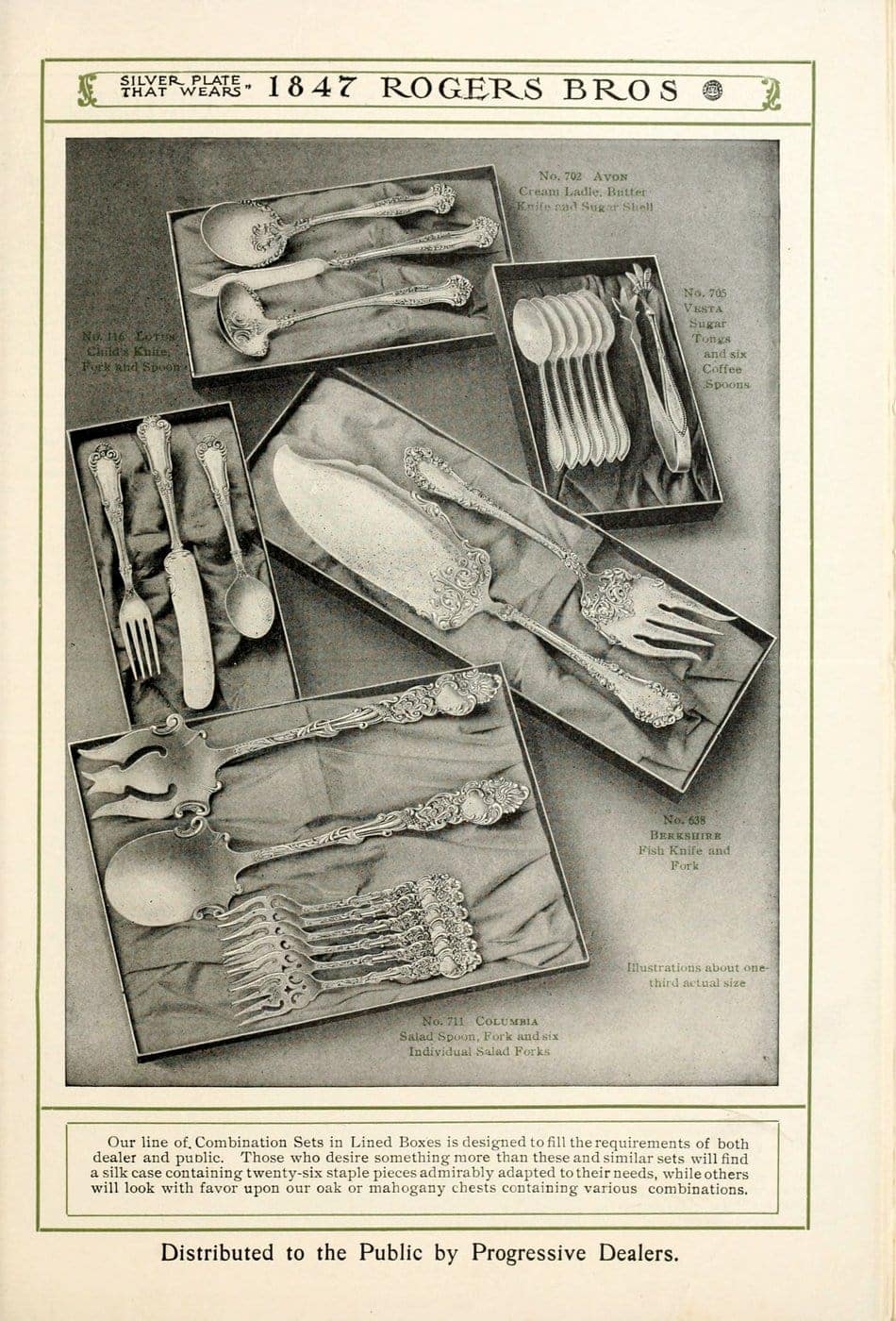 1847 Rogers Bros silver pieces (23)