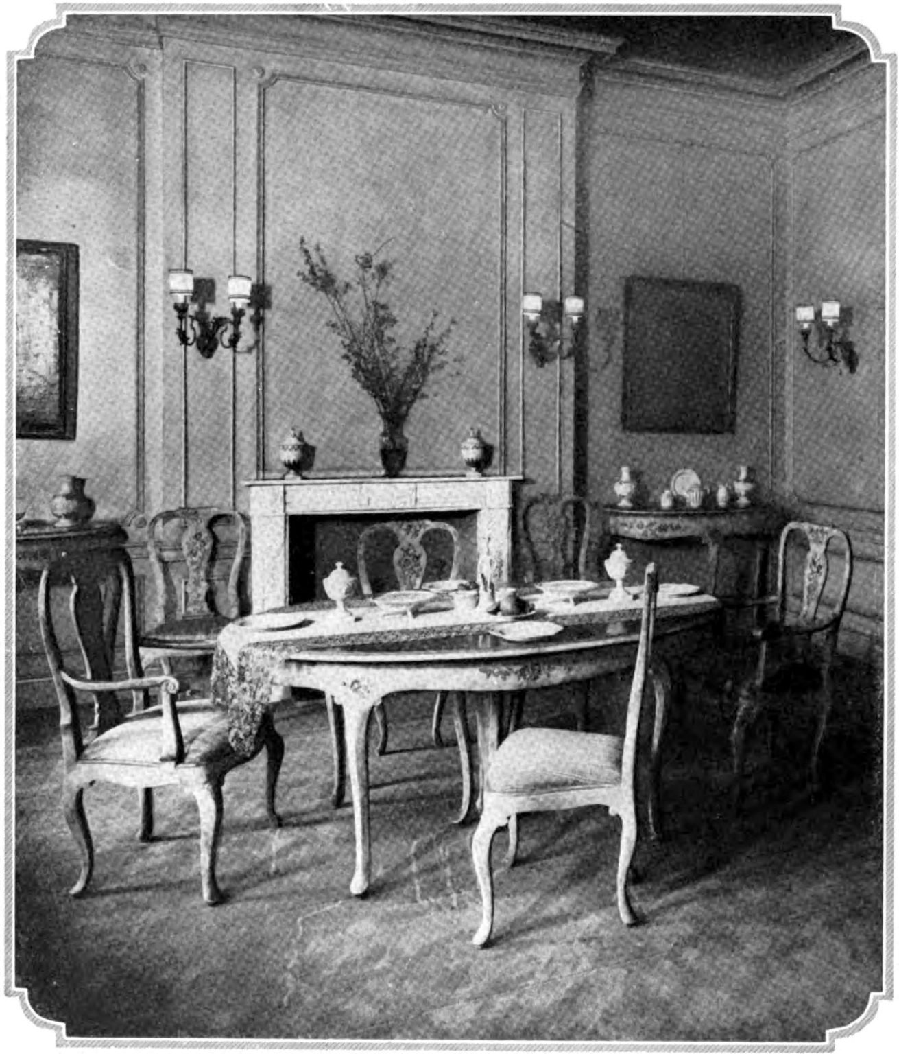 1920s dining room decor See some vintage homes & dining tables 100