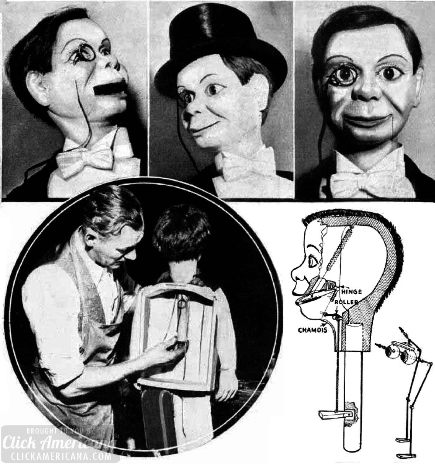 Edgar Bergen & Charlie McCarthy The most famous ventriloquist & puppet