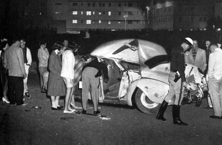 See 35 Vintage Car Wrecks From The Days Before Seat Belts Airbags 