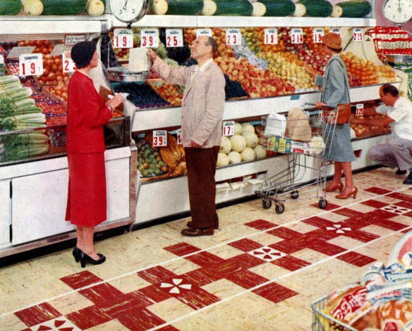 See vintage 1950s grocery stores & oldfashioned supermarkets Click