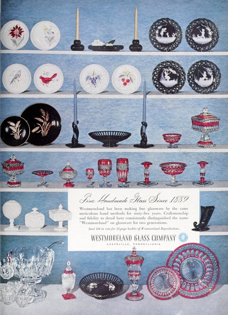 Westmoreland milk glass is trending again! Check out these