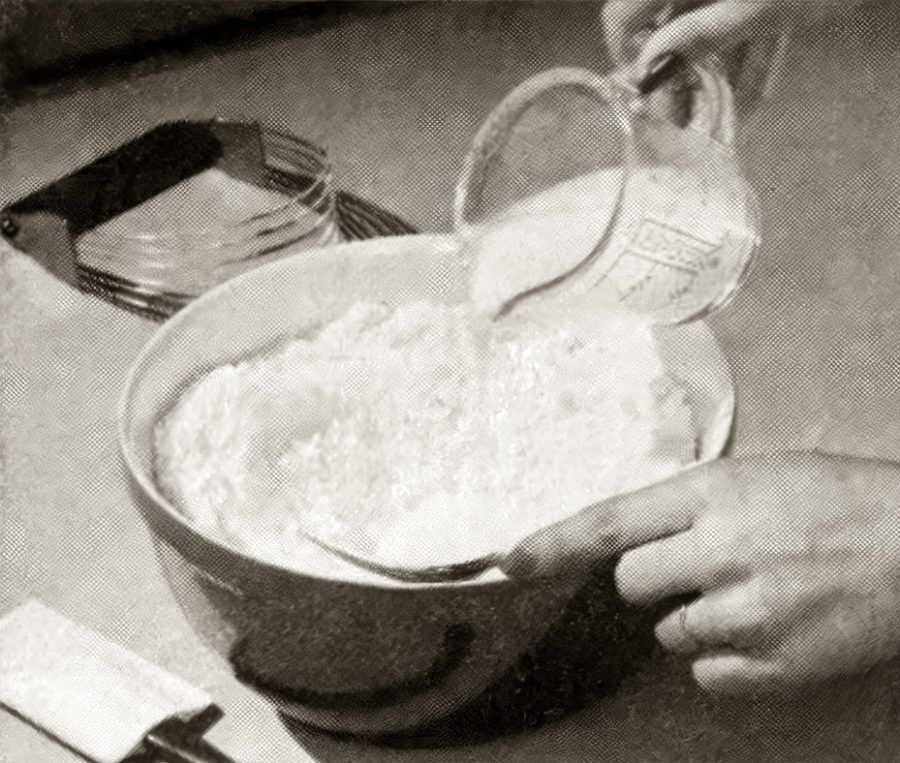 This oldfashioned baking powder biscuit recipe from the 1950s turns