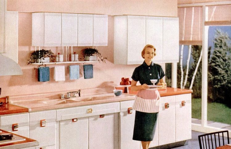 Retro Pink Kitchens 1950s Home Decor You Don T See Much Today Americana - 1950 S American Standard Kitchen Cabinets Retro Pink Kitchens 1950s Home Decor You Don T See Much Today Americana - 1950 S American Standard Kitchen Cabinets