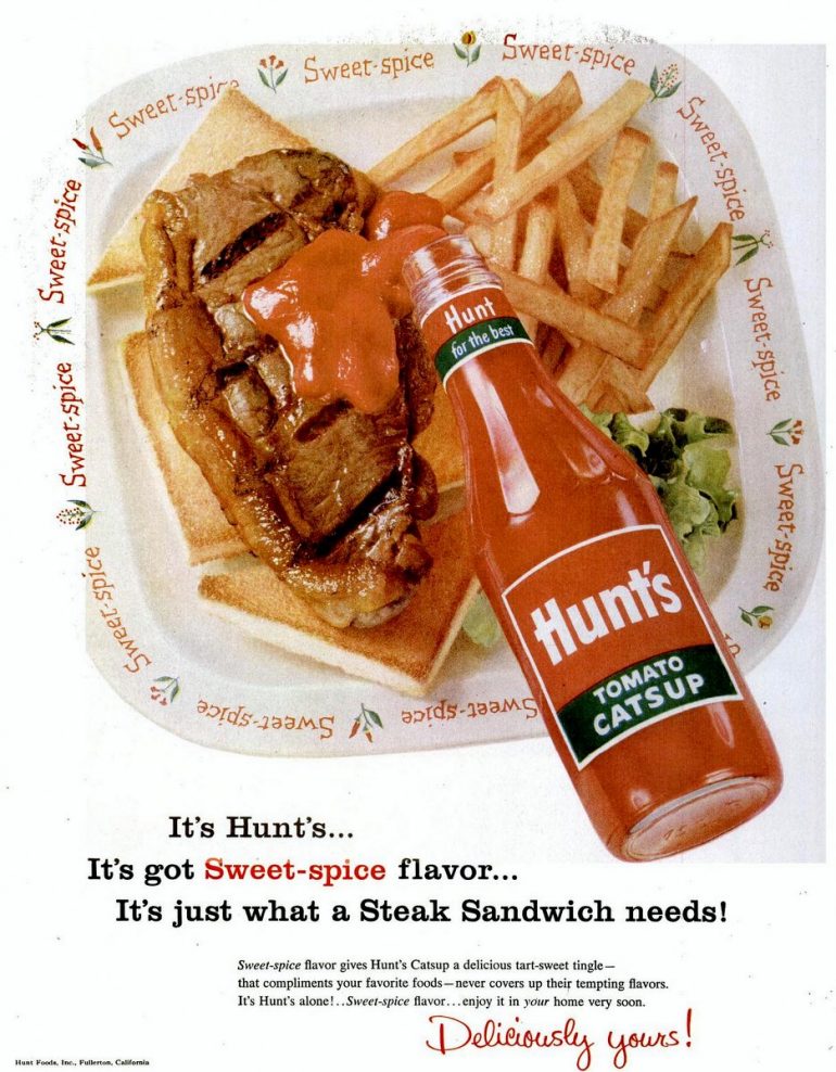 The history of catsup, plus check out these vintage catsup/ketchup