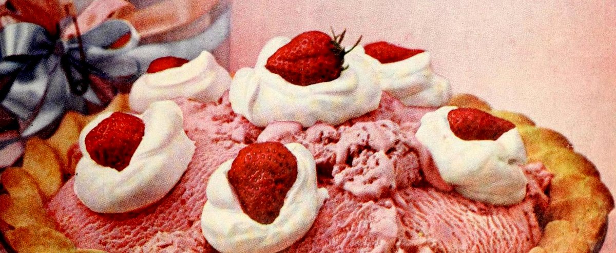 Cookie ice cream sundae pie recipe (1960) - Click Americana