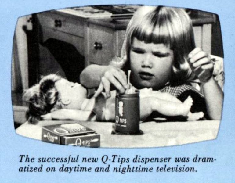 The history of QTips and their original name (which would never ever