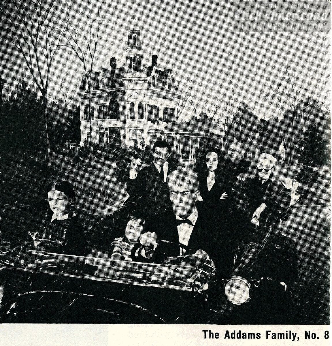 Meet the Addams Family, plus see the classic TV show's opening credits ...