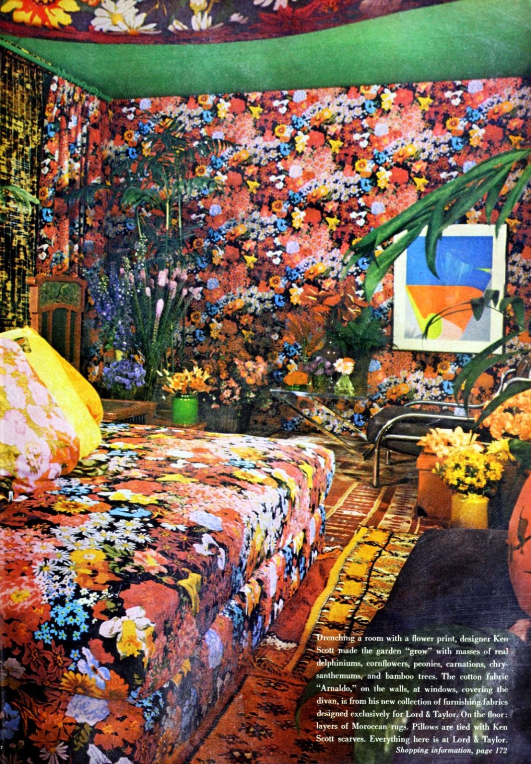 See 60s & 70s boho living room decor with an eclectic, cozy vibe ...