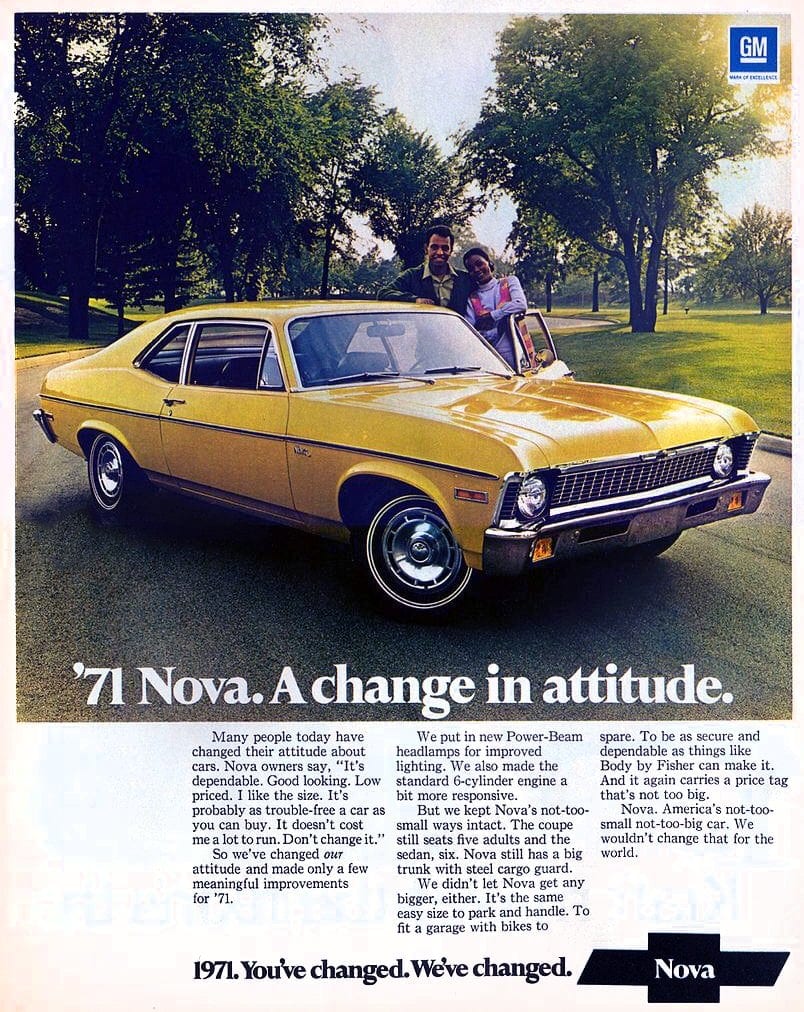 1971 Chevrolet Nova - Classic cars