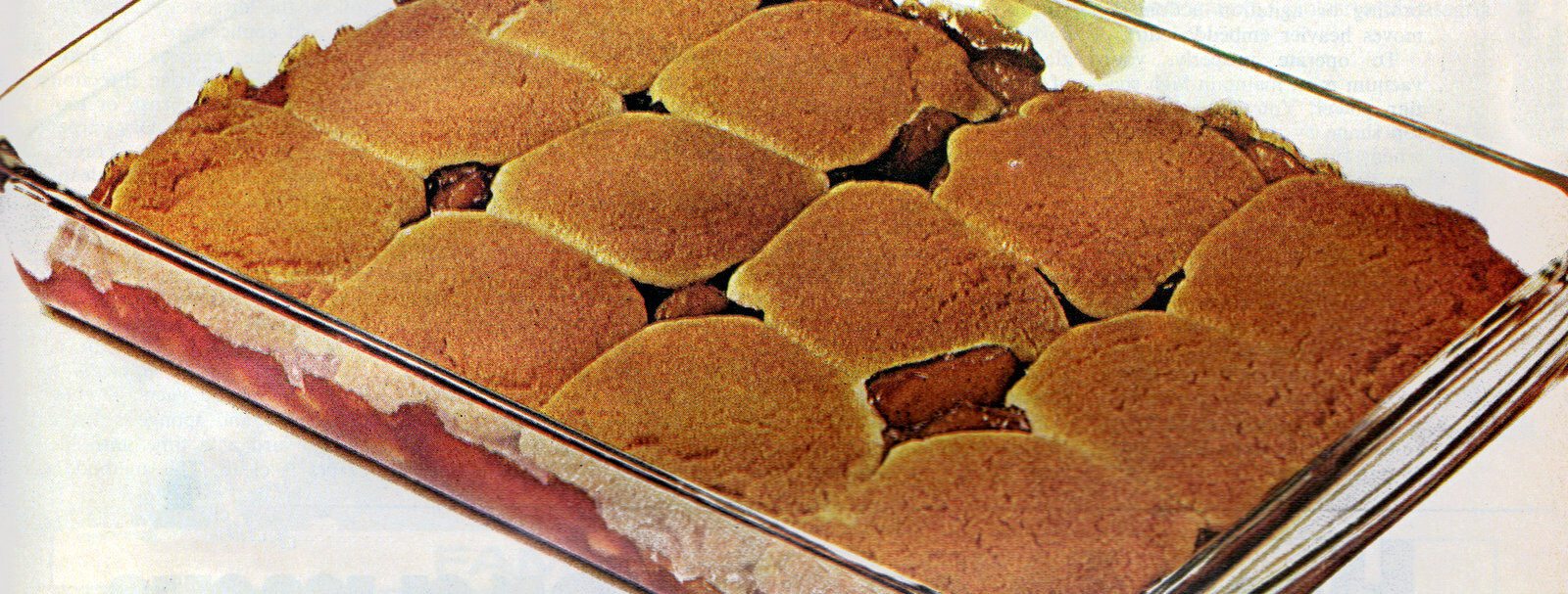 The quick & easy shortcut apple cobbler recipe (1971) - Click Americana