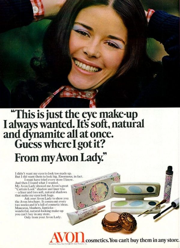 Blue eyeshadow The good, the bad & the ugly vintage makeup Click