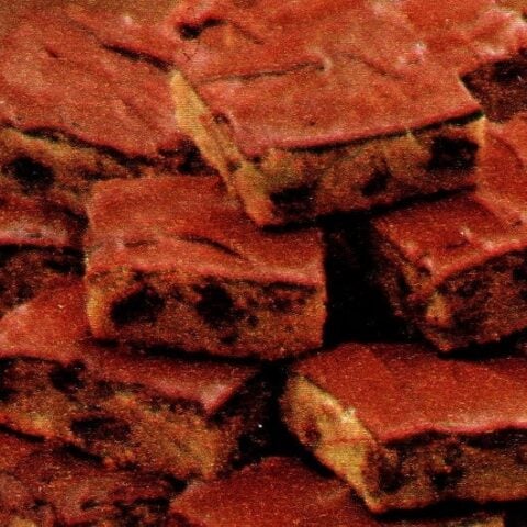 Image for Peanut butter golden brownies with chocolate topping (1979)