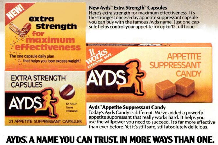 Ayds The weight loss candy with the unfortunate name Click Americana