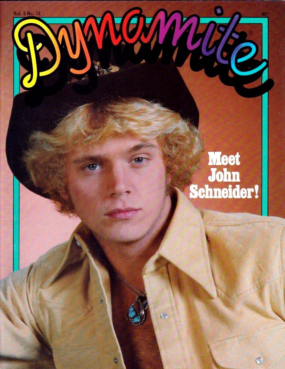 Dynamite magazine had 1970s & 1980s celebrities GenX kids loved: See 60 classic covers here! 45 1980 Dynamite magazine cover John Schneider