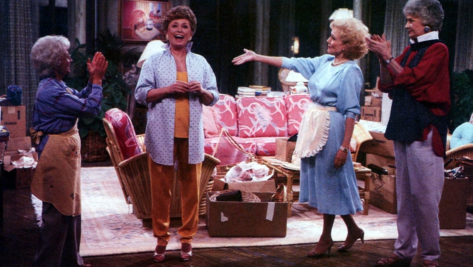 1980s Golden Girls TV show via ClickAmericana com