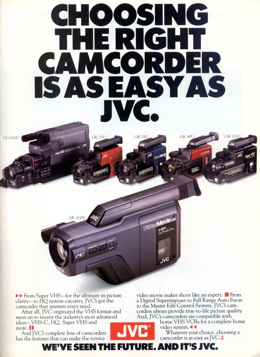 Vintage camcorders revolutionized how we captured memories (1970s-1990s ...