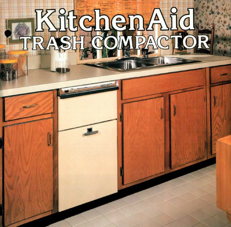 These vintage trash compactors could perform amazing feats and if you