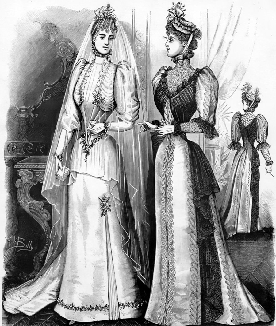 Antique Victorian Weddings Tips Bridal Dresses More From The 1800s 