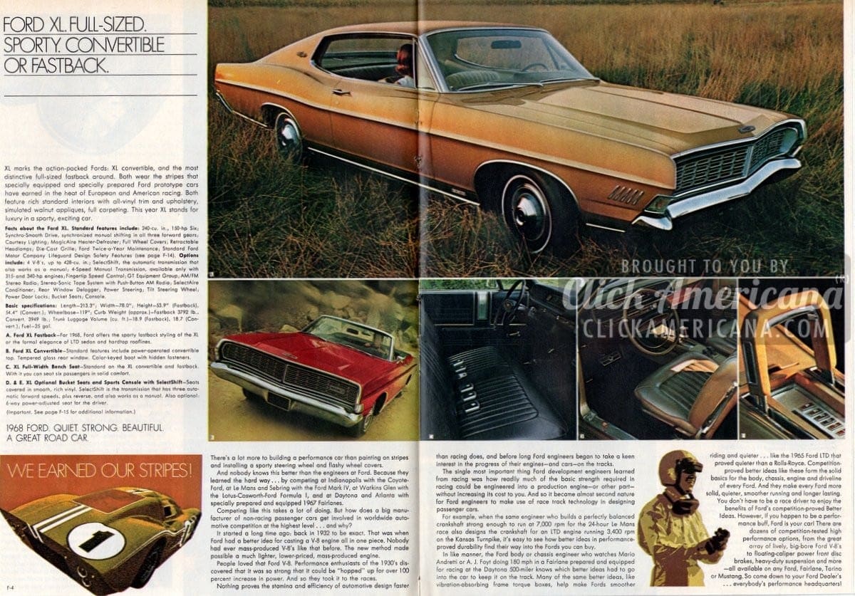 Classic car buyer's guide Vintage tips on picking the best '68 Fords Click Americana